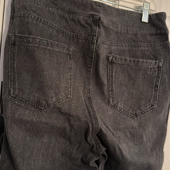 DG2 Diane Gilman gray jeggings NWT L - Picture 7 of 12